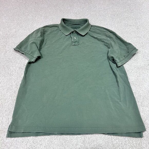 J. Crew Polo Men’s Green Short Sleeve Size XL - Picture 5 of 11